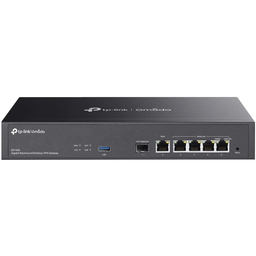 Маршрутизатор Omada Gigabit Rackmount/Desktop VPN Gateway