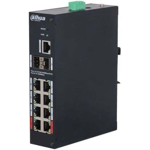 Коммутатор Dahua DH-HS4210-8GT-110 управляемый