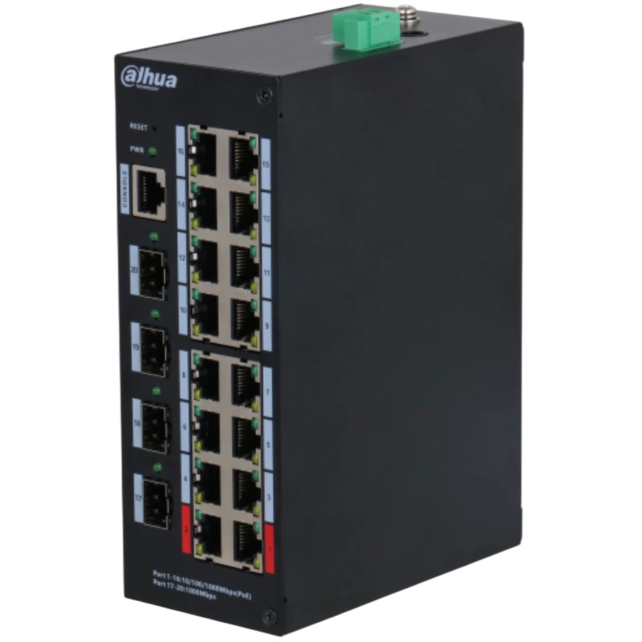 Коммутатор Dahua DH-HS4420-16GT-190 управляемый