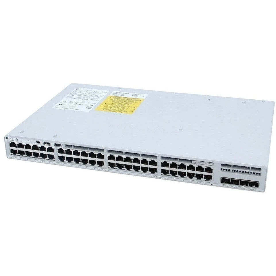 Коммутатор Catalyst 9200L 48-port PoE+, 4 x 1G, Network Essentials C9200L-48P-4G-E