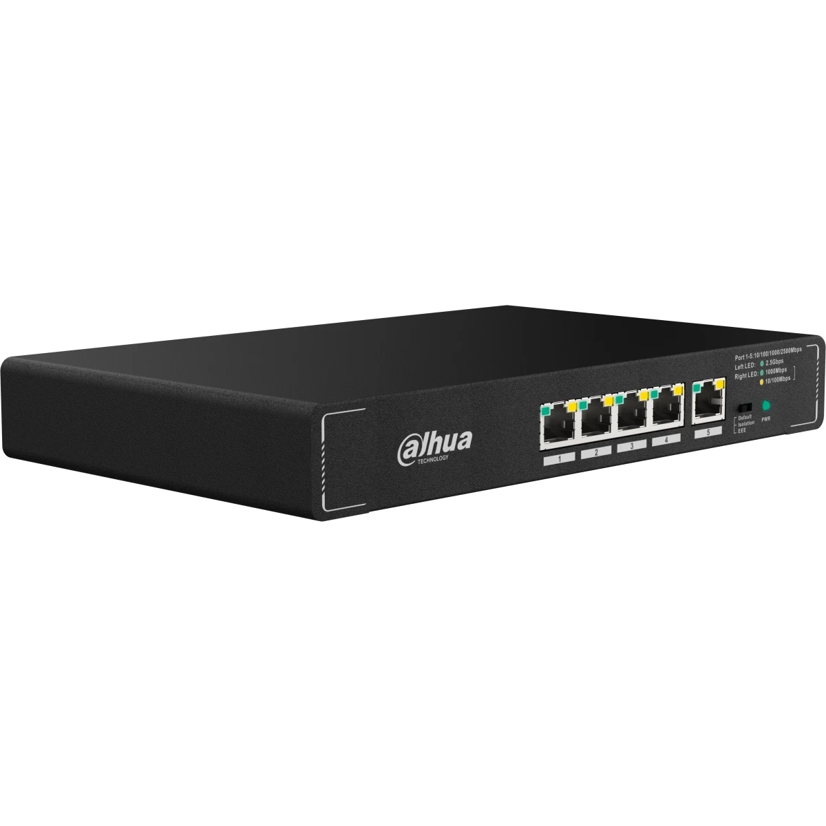 Коммутатор Dahua 5-Port Desktop Multi-Gigabit Switch with 5-port 2.5G