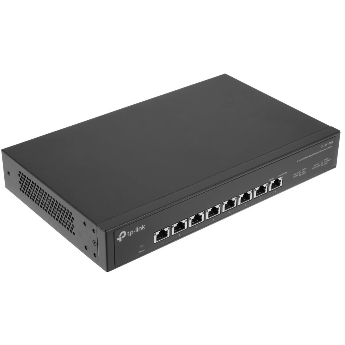 Коммутато TP-Link 8-port Desktop/Rackmount 10G Unmanaged Switch, 8 100/1G/2.5G/5G/10G RJ-45 ports,