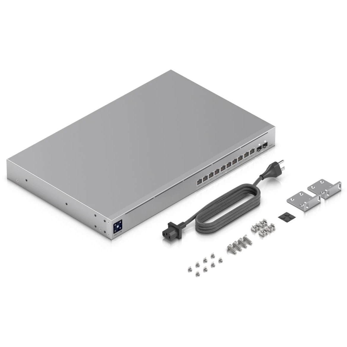 Ubiquiti UniFi Switch Pro XG 10 PoE PoE-коммутатор в стойку, 10х 10G RJ45, 2х 10G SFP+, раздача 400