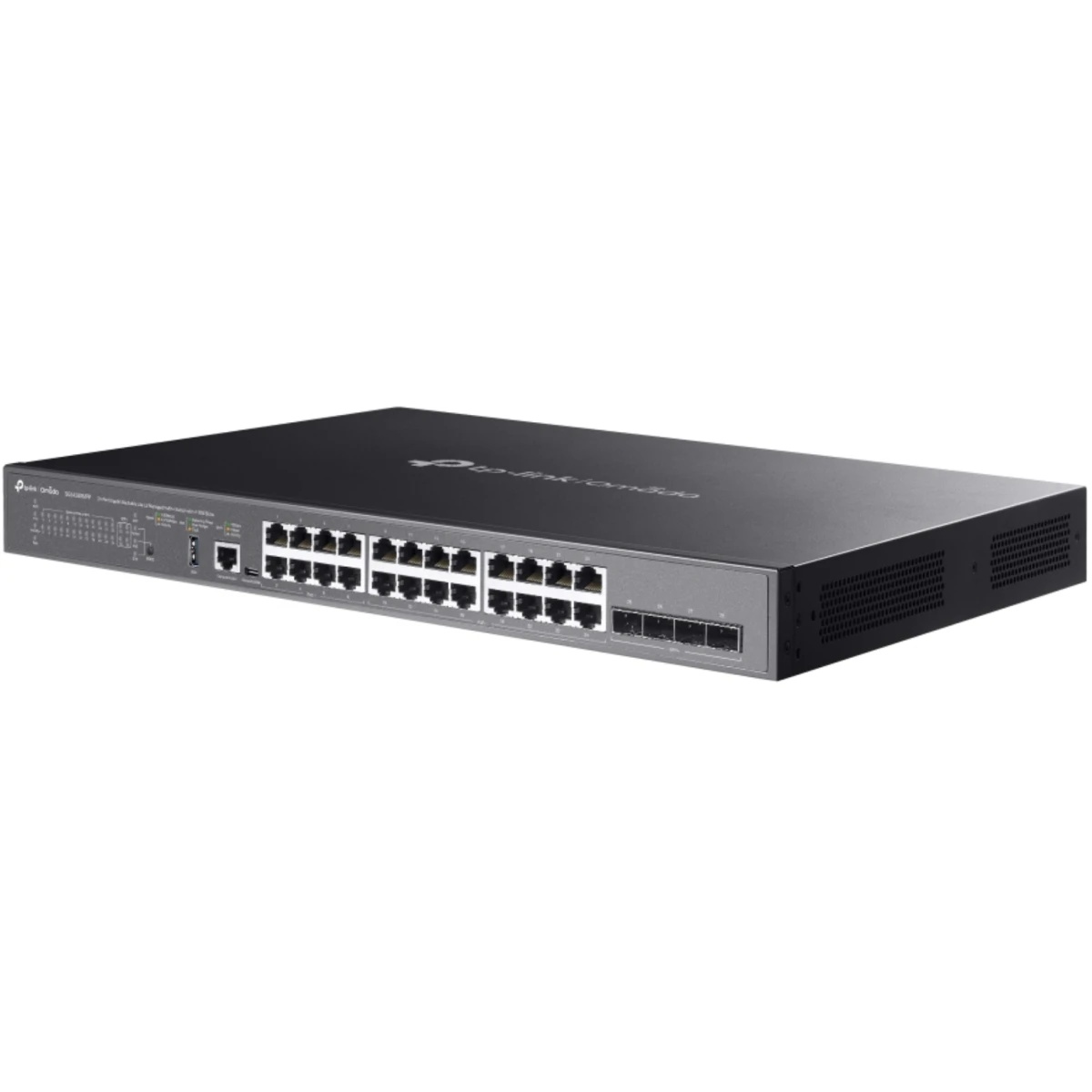 Коммутатор Omada 24-Port Gigabit Stackable Lite L3 Managed PoE++ Switch with 4 10G Slots