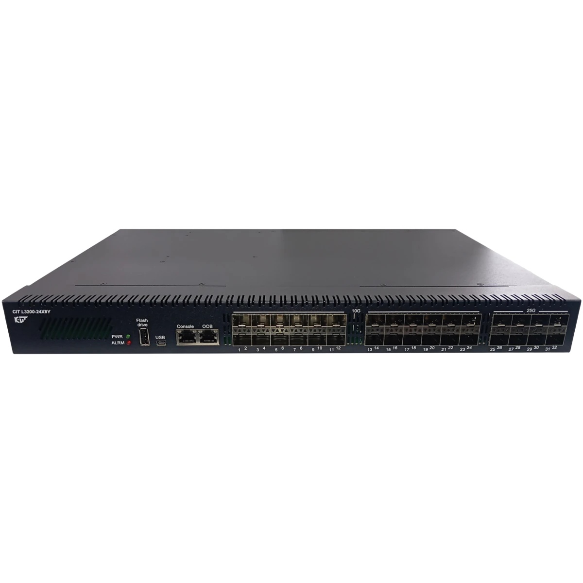 Коммутатор CIT L3200-24X8Y (L3) 24xКомбо(10GBase-T/SFP+) 24SFP+ 8xSFP28