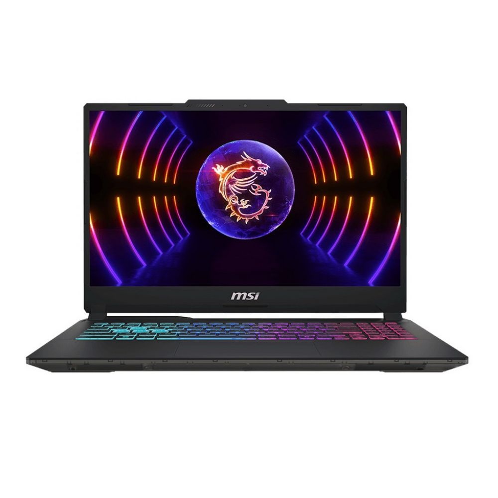 Ноутбук MSI Cyborg 15 A13VF-1223XRU i5 13420H/16Gb/SSD512Gb/RTX4060 8Gb/15.6"/IPS/FHD/DOS/black