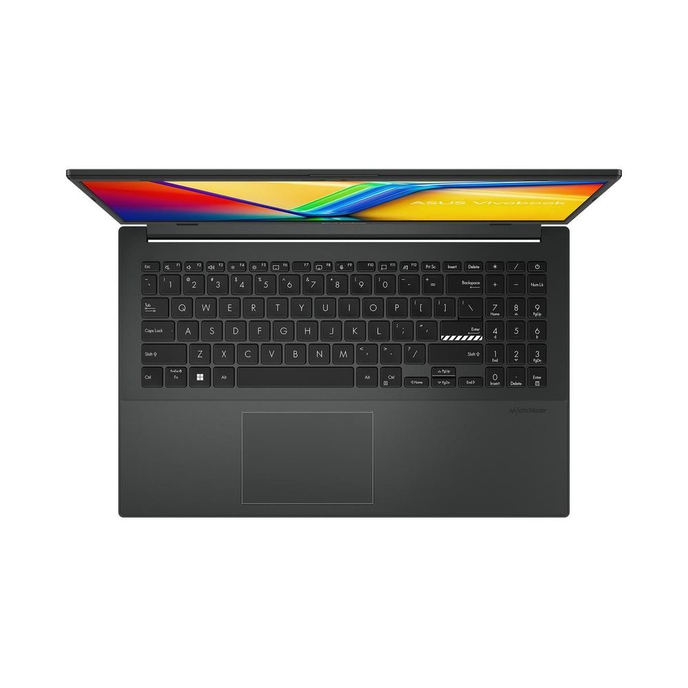 Ноутбук ASUS Vivobook Go 15 E1504GA-BQ193 черный, Core i3-N305 /8Gb/SSD256Gb/15.6";/IPS/FHD/NoOS