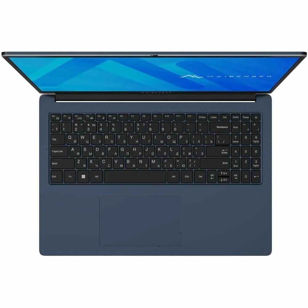 Ноутбук Maibenben Medio M647 M6471SF0HURE3 16" FHD IPS/AMD R7-4800H/16Gb/512Gb SSD/Win11/Синий (мышк