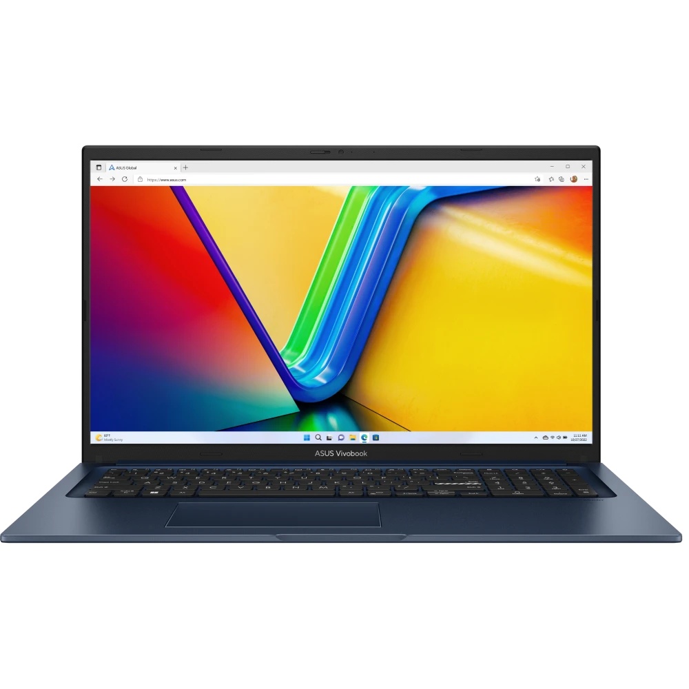 Ноутбук ASUS X1704VA-AU639 синий 90NB10V2-M00RJ0 17.3"(1920x1080 (матовый) IPS)/Intel Core i3 1315U(