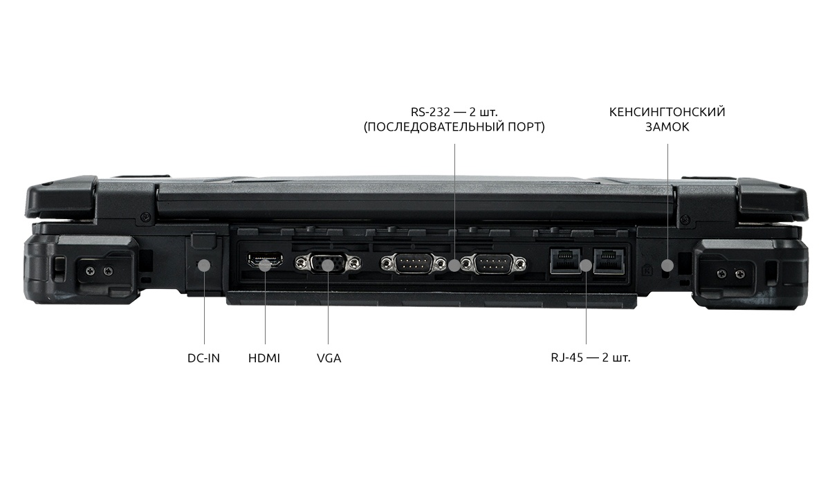 Защищенный ноутбук Z14I Basic Gen2 Win11 Pro/ Z14I G2 Basic 14" FHD (1920 x1080) Sunlight Readable 1