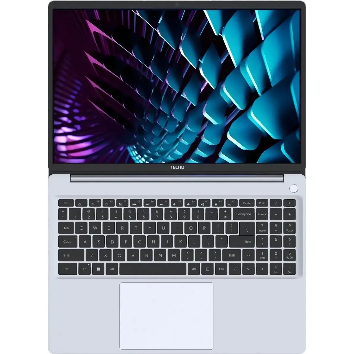 Ноутбук Tecno MegaBook K16SDA серебристый Ryzen 5 7430U 16Gb SSD1Tb AMD Radeon Graphics 16" IPS WUXG