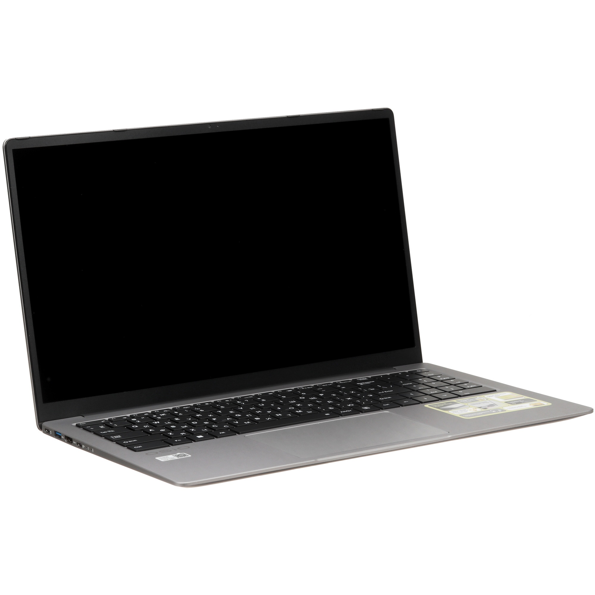 Ноутбук Osio FocusLine F160a-012 серый Ryzen 7 5700U 32Gb SSD1Tb 16.1" FHD (1920x1080) без ОС WiFi B