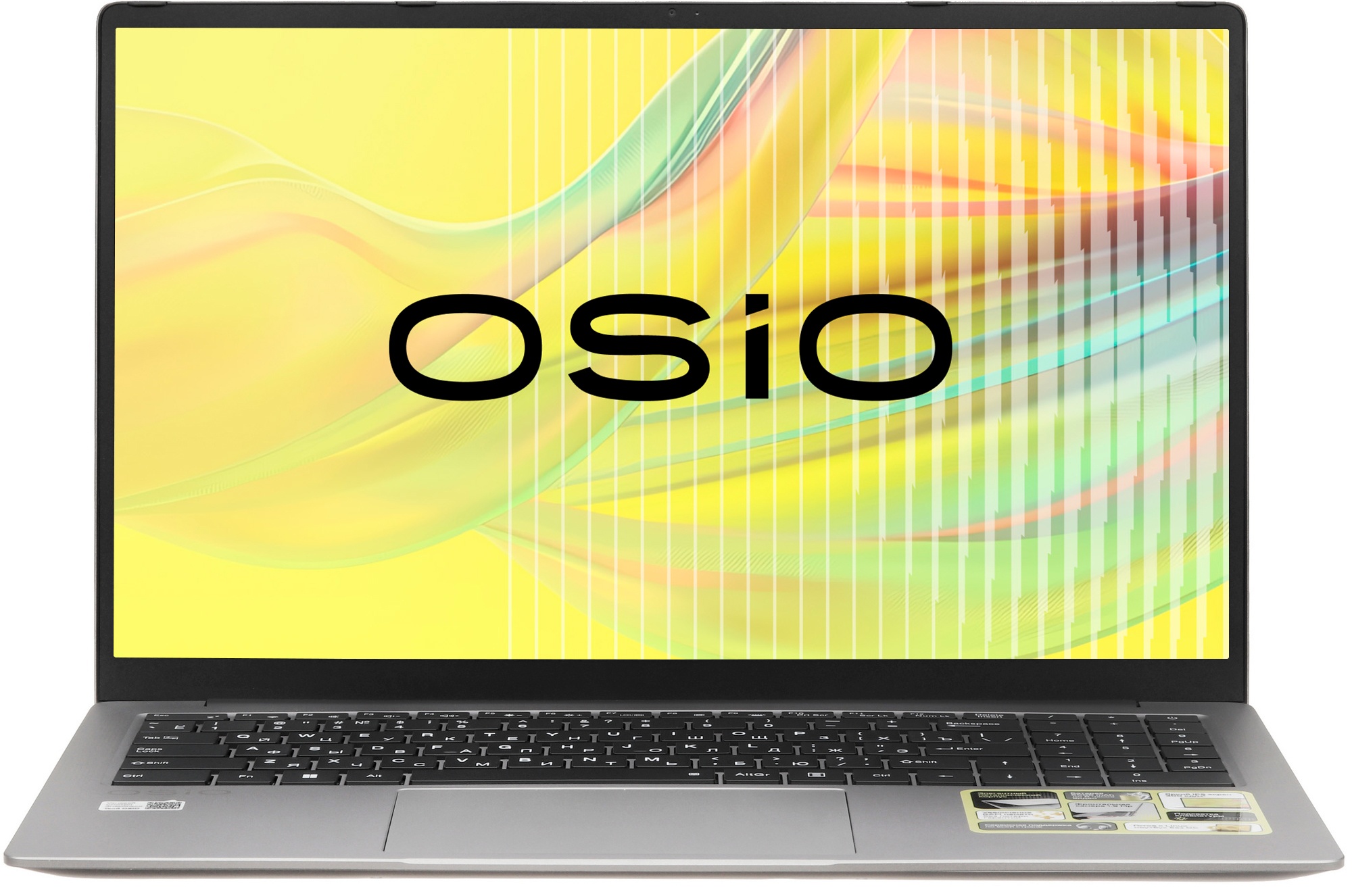 Ноутбук Osio FocusLine F160a-012 серый Ryzen 7 5700U 32Gb SSD1Tb 16.1" FHD (1920x1080) без ОС WiFi B