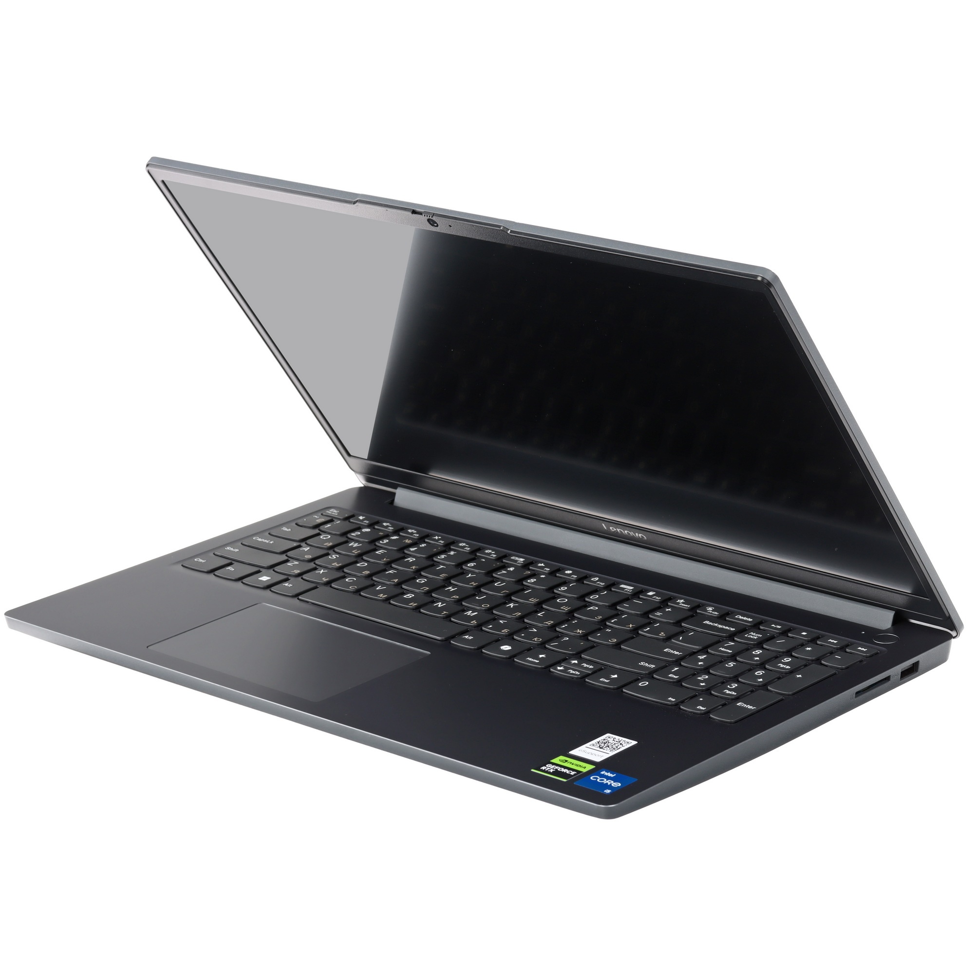 Ноутбук Lenovo LOQ 15IAX9E серый 83LK005GUE Core i5 12450HX 16Gb SSD512Gb NVIDIA GeForce RTX 2050 4G