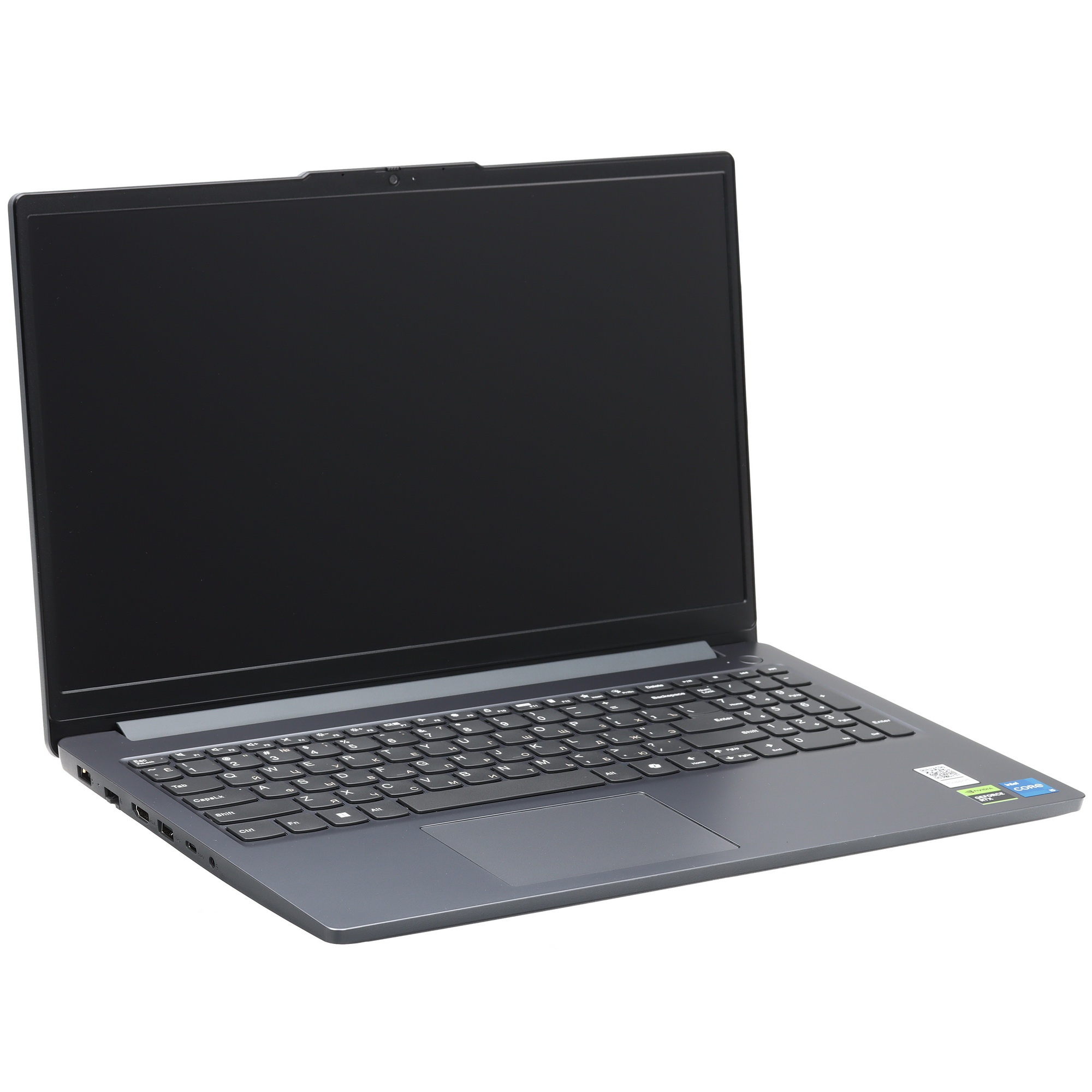 Ноутбук Lenovo LOQ 15IAX9E серый 83LK005GUE Core i5 12450HX 16Gb SSD512Gb NVIDIA GeForce RTX 2050 4G