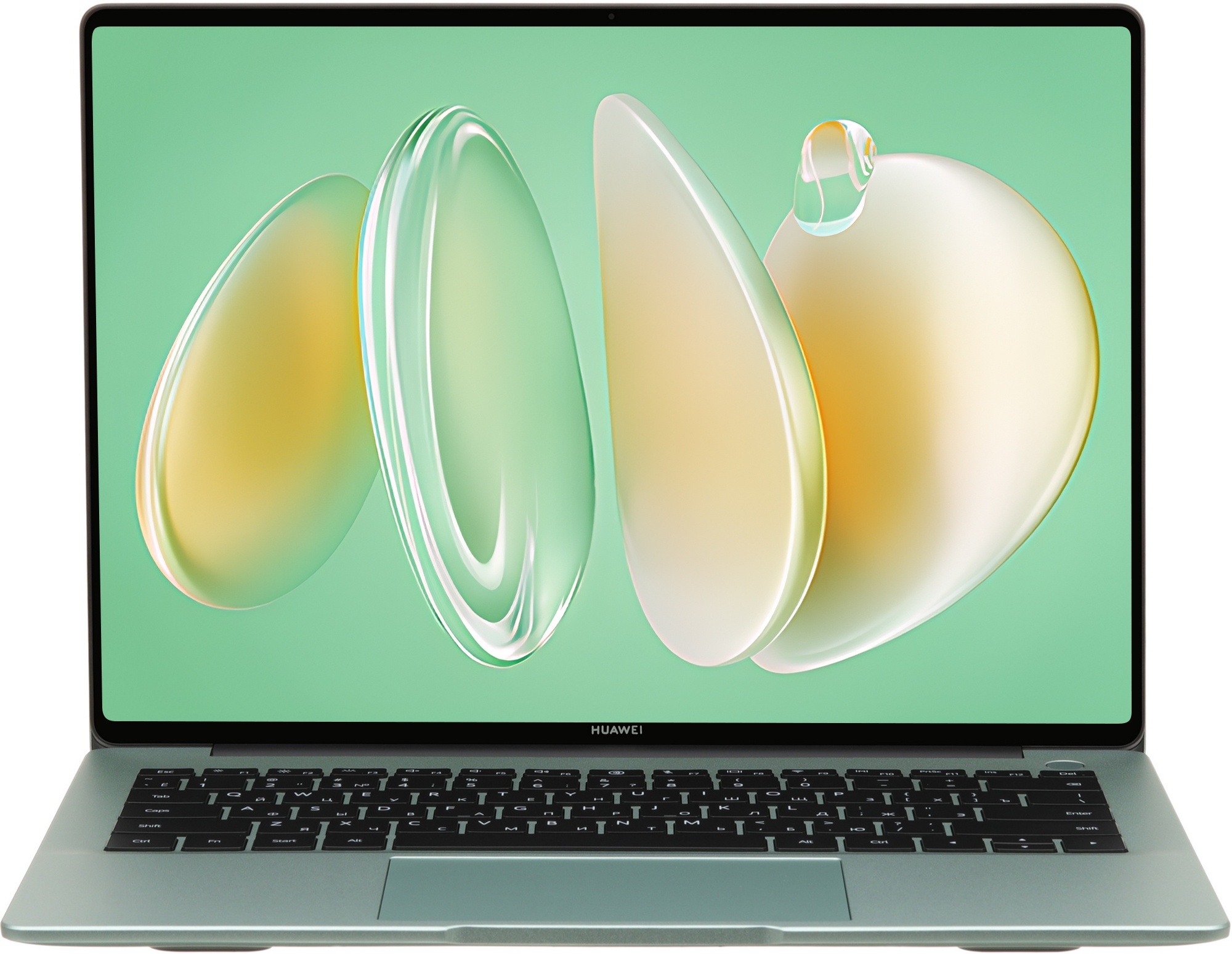 Ноутбук 14.2" OLED touch 2.8k HUAWEI MateBook 14 FLMH-X green (Core Ultra 5 125H/16Gb/1Tb SSD/VGA in