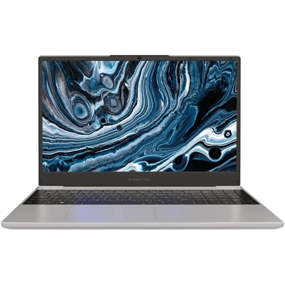 Ноутбук Digma Pro Breve серебристый DN15R5-ADXW09 Ryzen 5 7430U 16Gb SSD512Gb AMD Radeon 15.6" IPS F