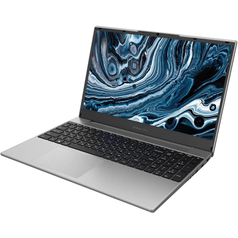 Ноутбук Digma Pro Breve серебристый DN15R5-ADXW09 Ryzen 5 7430U 16Gb SSD512Gb AMD Radeon 15.6" IPS F