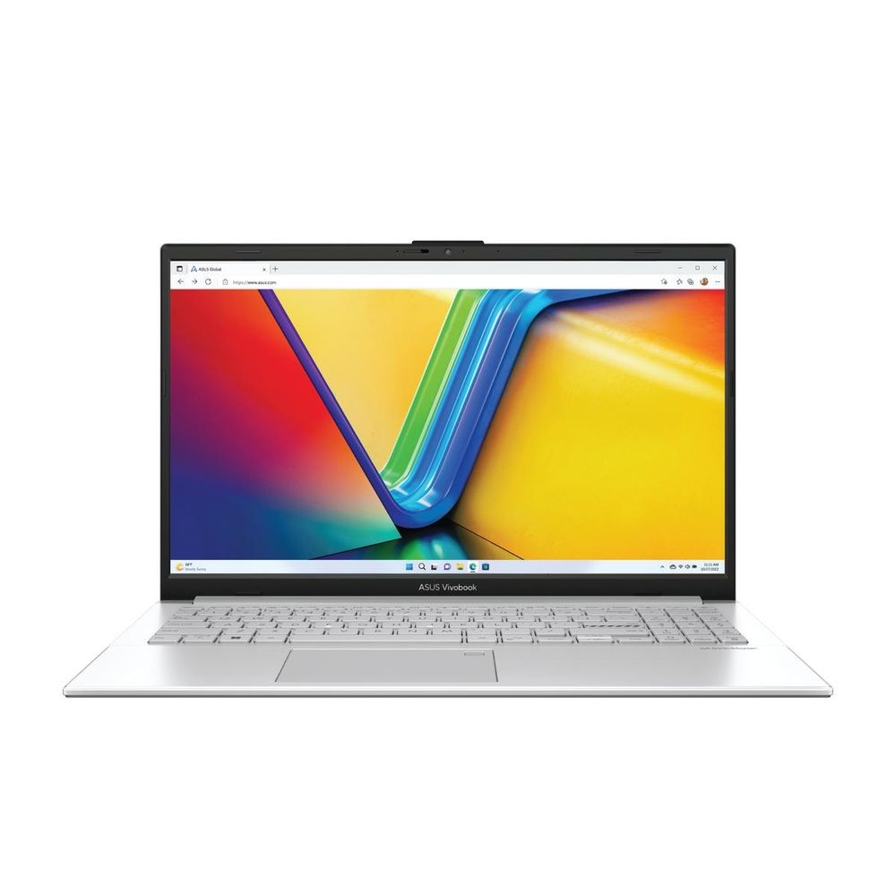 Ноутбук ASUS Vivobook Go 15 E1504GA-BQ192 серебристый Core i3-N305 /8Gb/SSD256Gb/15.6"/IPS/FHD/NoOS