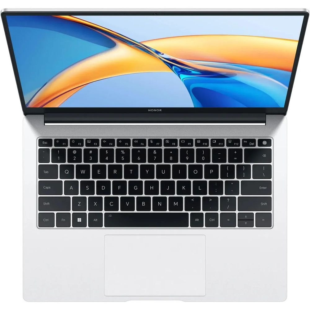 Ноутбук 14" IPS FHD HONOR MagicBook X14 silver (Ryzen 5 7640HS/16Gb/512Gb SSD/VGA int/noOS) (5301AKA