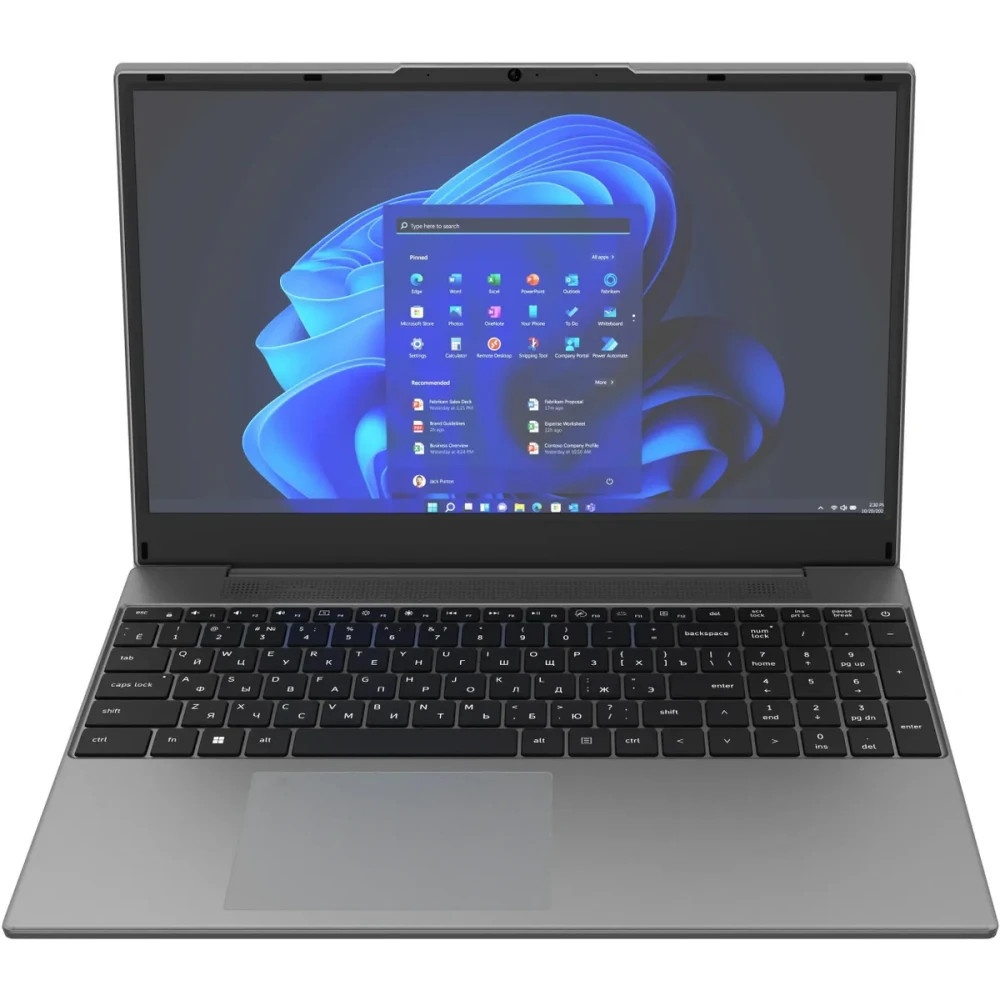 Ноутбук Digma Pro Breve Ryzen 7 5800U 16Gb SSD512Gb AMD Radeon Vega 8 15.6" IPS FHD (1920x1080) Wind