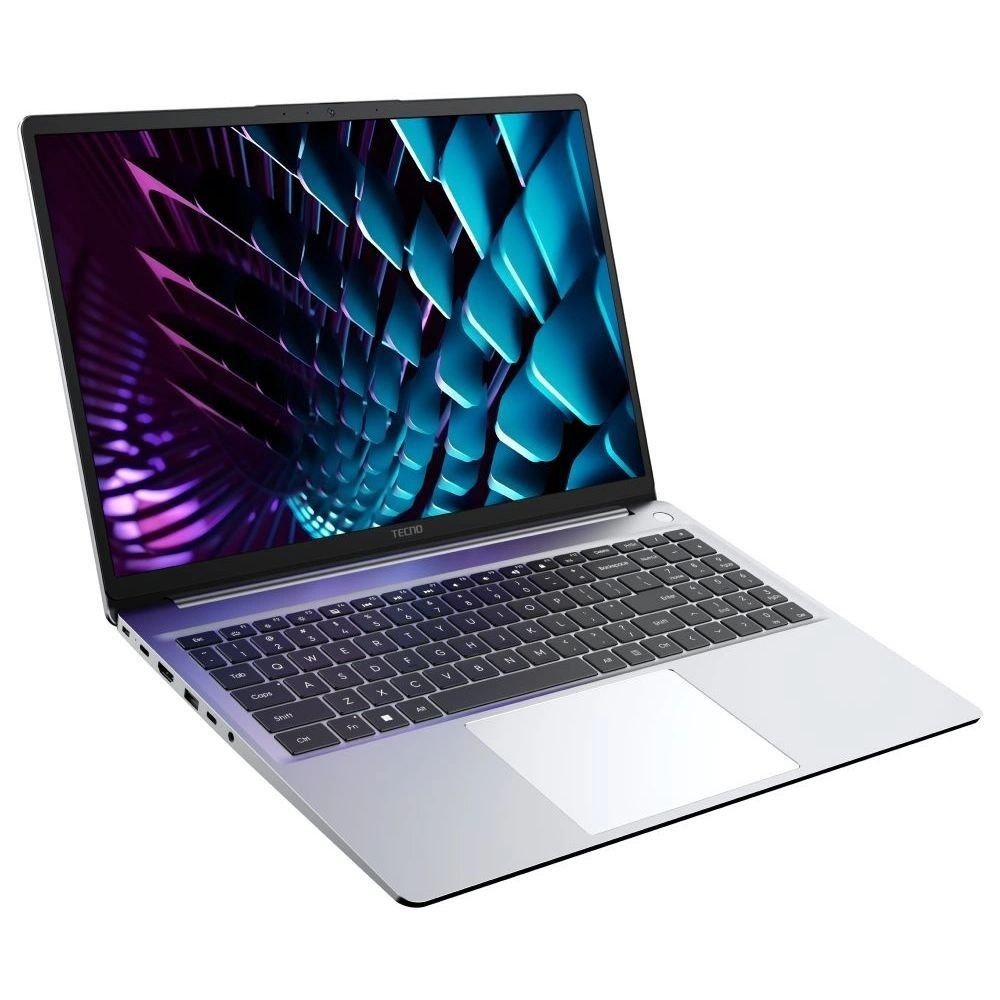 Ноутбук Tecno MegaBook K16SDA серебристый Ryzen 5 7430U 16Gb SSD512Gb AMD Radeon Graphics 16" IPS WU