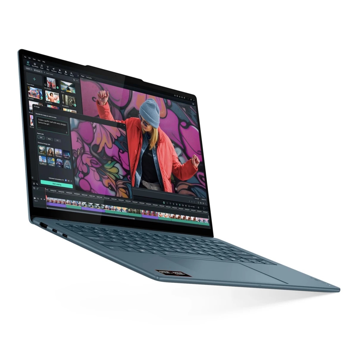 Ноутбук/ Lenovo Yoga Slim 7 14AKP10 14"(2880x1800 OLED)/AMD Ryzen AI 7  350(2Ghz)/32768Mb/1024PCISSD