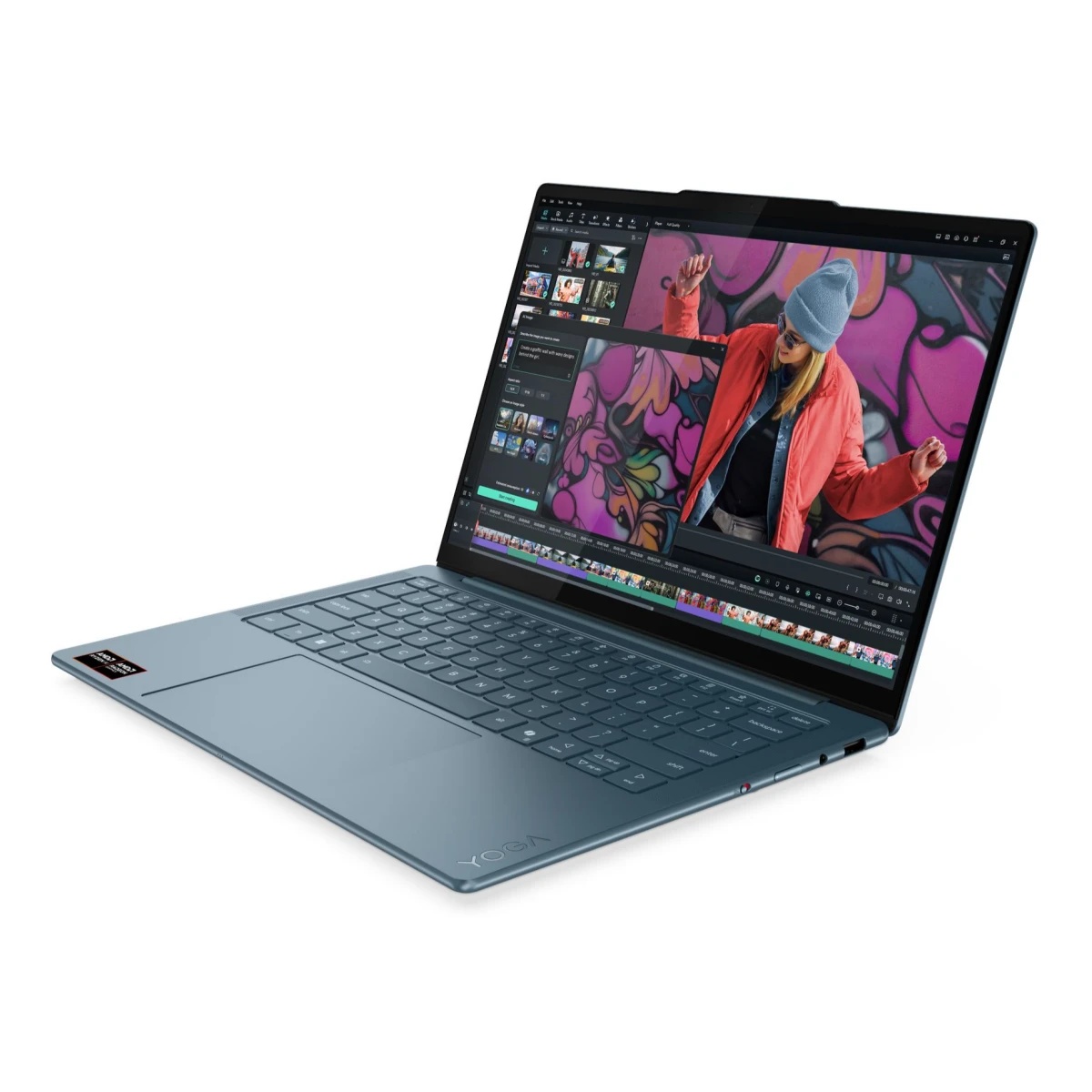 Ноутбук/ Lenovo Yoga Slim 7 14AKP10 14"(2880x1800 OLED)/AMD Ryzen AI 7  350(2Ghz)/32768Mb/1024PCISSD