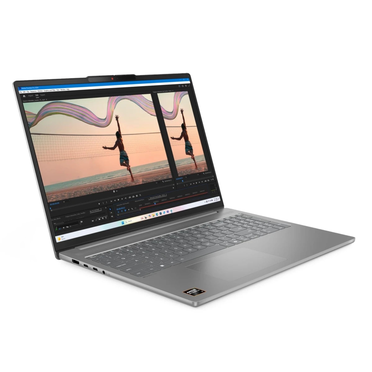 Ноутбук Lenovo IdeaPad Slim 5 16AKP10 16"(2880x1800 OLED)/AMD Ryzen AI 7  350(2Ghz)/16384Mb/512PCISS