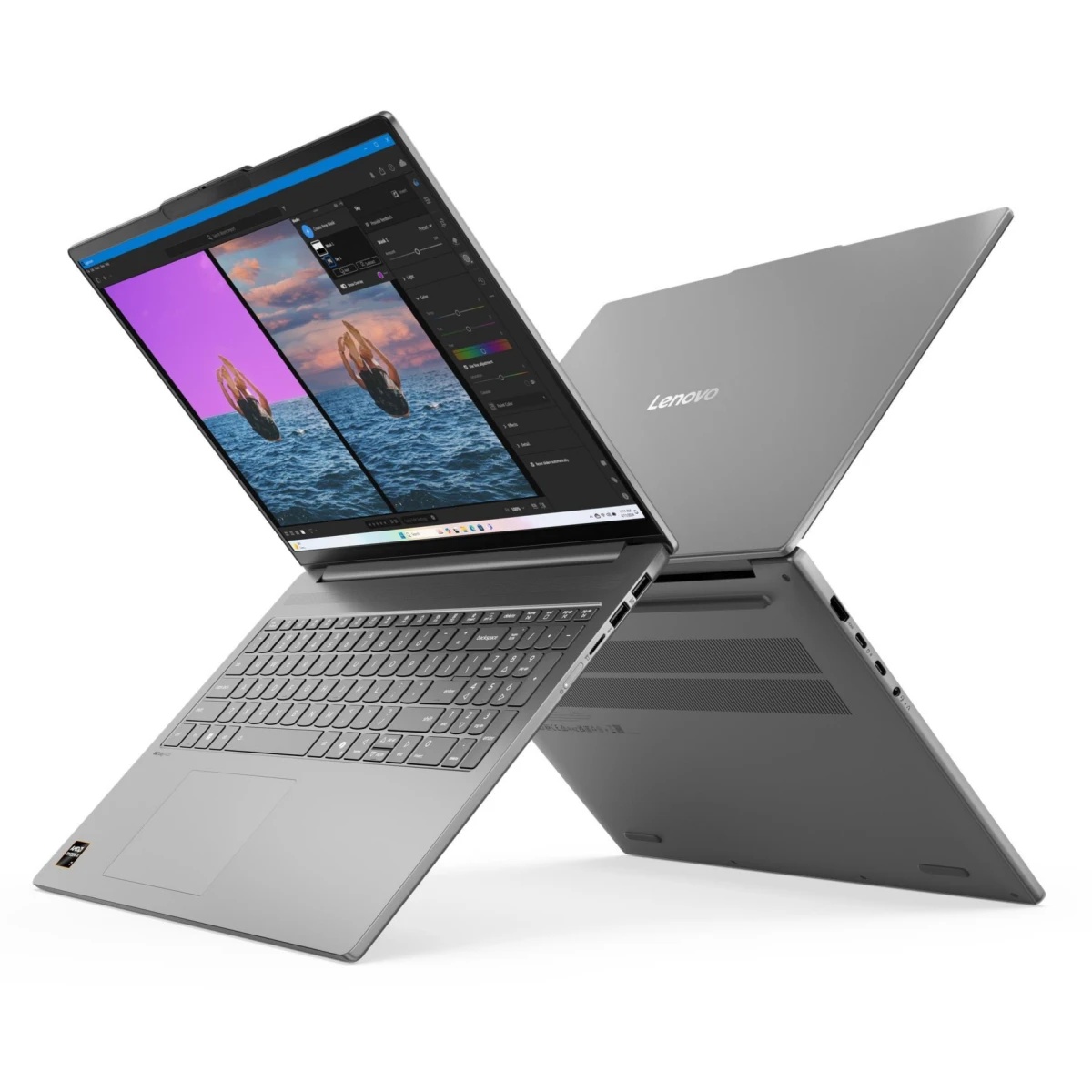 Ноутбук Lenovo IdeaPad Slim 5 16AKP10 16"(2880x1800 OLED)/AMD Ryzen AI 7  350(2Ghz)/16384Mb/512PCISS