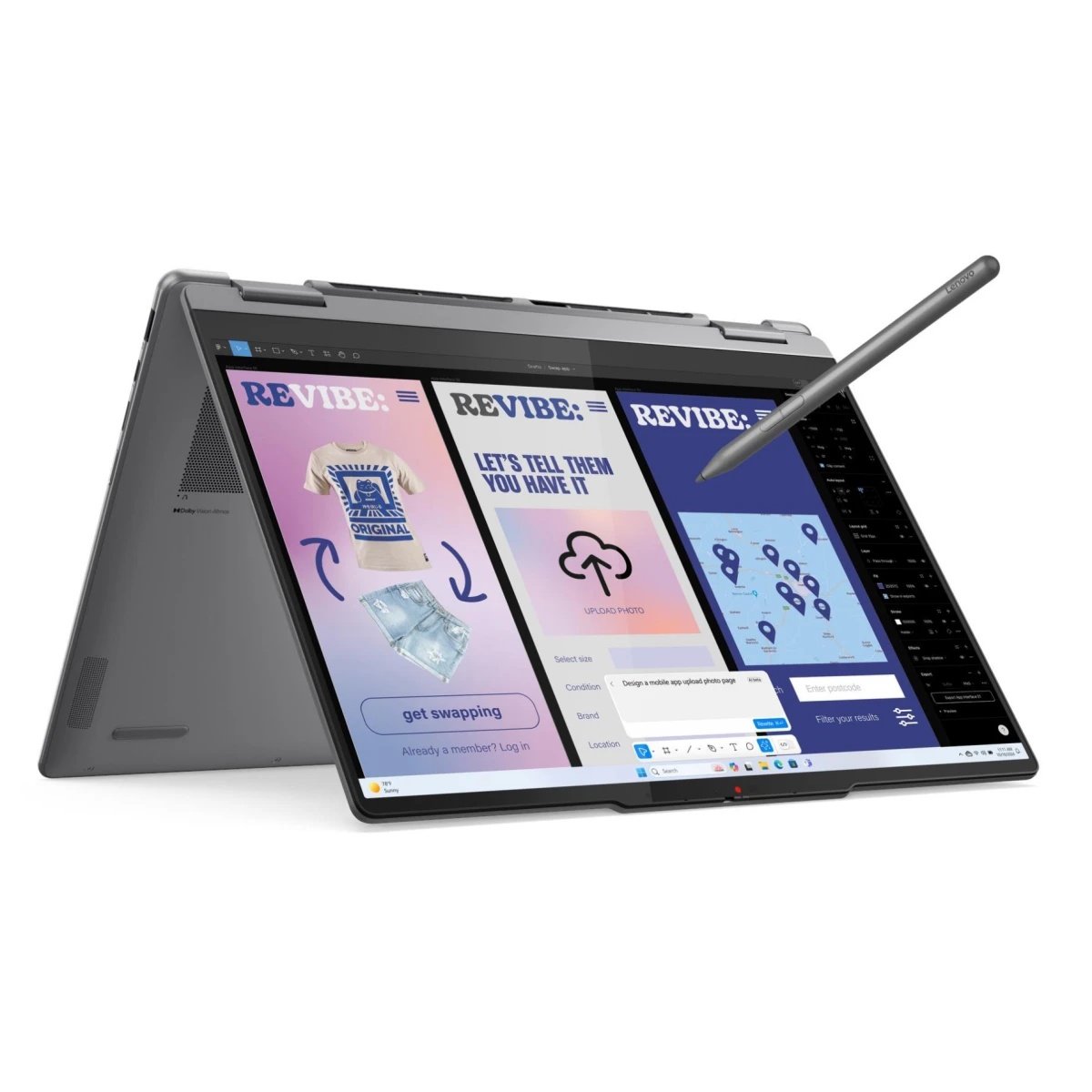 Ноутбук/ Lenovo Yoga 7 2-in-1 14ILL10 14"(1920x1200 OLED)/Touch/Intel Core Ultra 7 256V(2.2Ghz)/1638