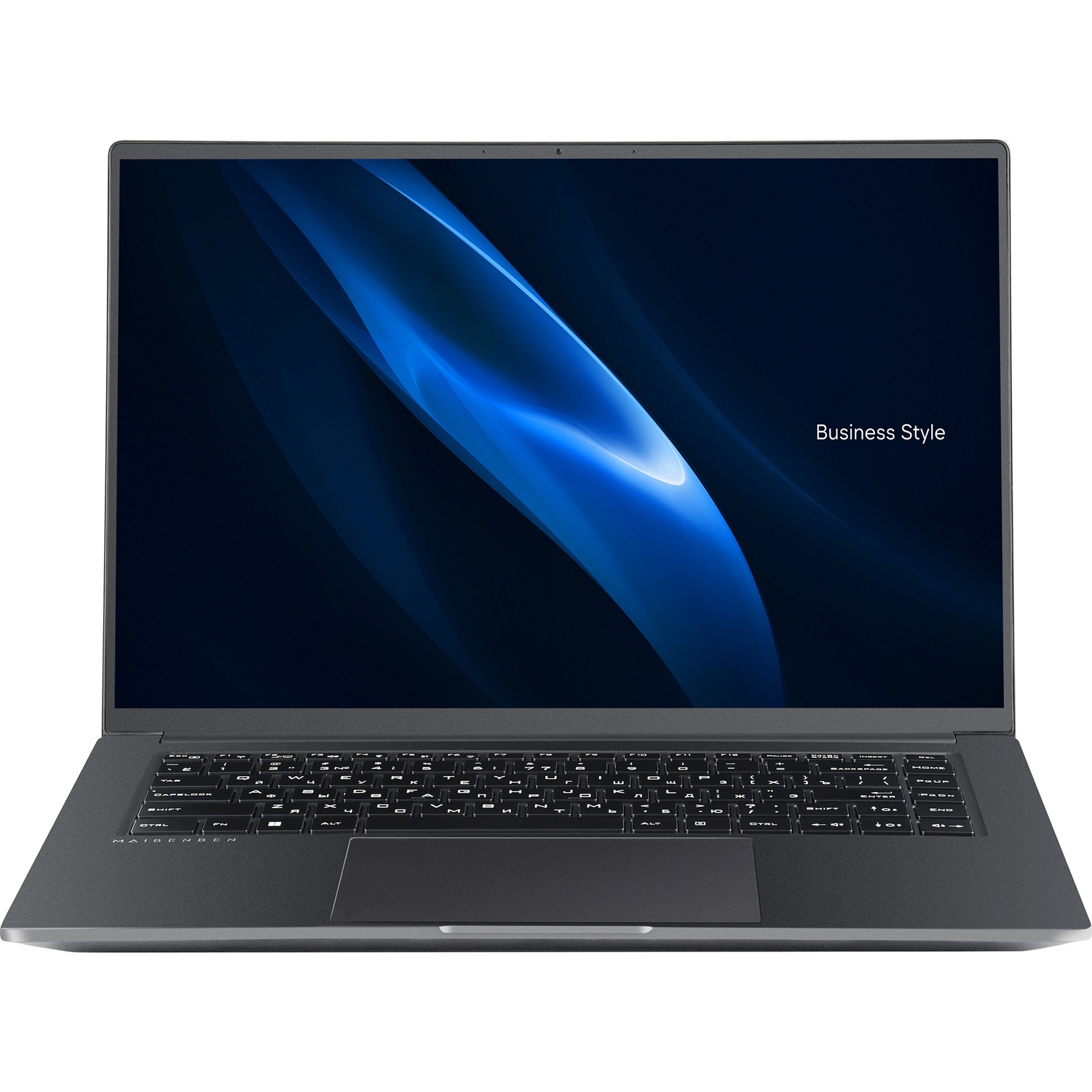 Ноутбук Maibenben B516A 16"(2560x1600 (матовый) IPS)/Intel Core i5 12450H(2Ghz)/16384Mb/512PCISSDGb/