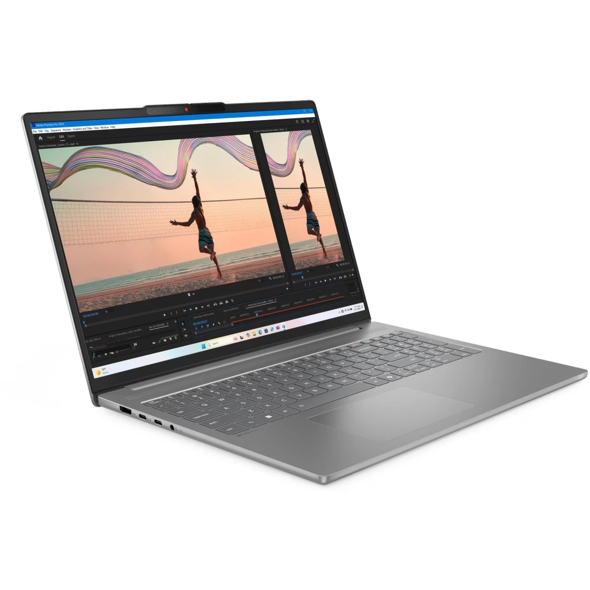Ноутбук/ Lenovo IdeaPad Slim 5 16AHP10 16"(2880x1800 OLED)/AMD Ryzen 7 8845HS(3.8Ghz)/16384Mb/512PCI
