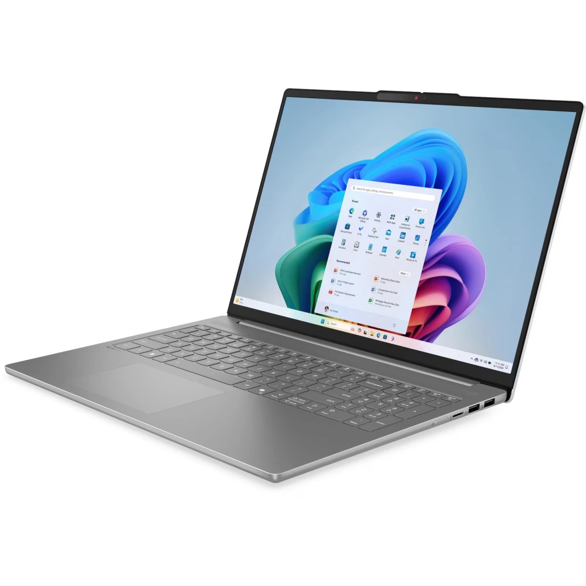 Ноутбук/ Lenovo IdeaPad Slim 5 16AHP10 16"(2880x1800 OLED)/AMD Ryzen 7 8845HS(3.8Ghz)/16384Mb/512PCI