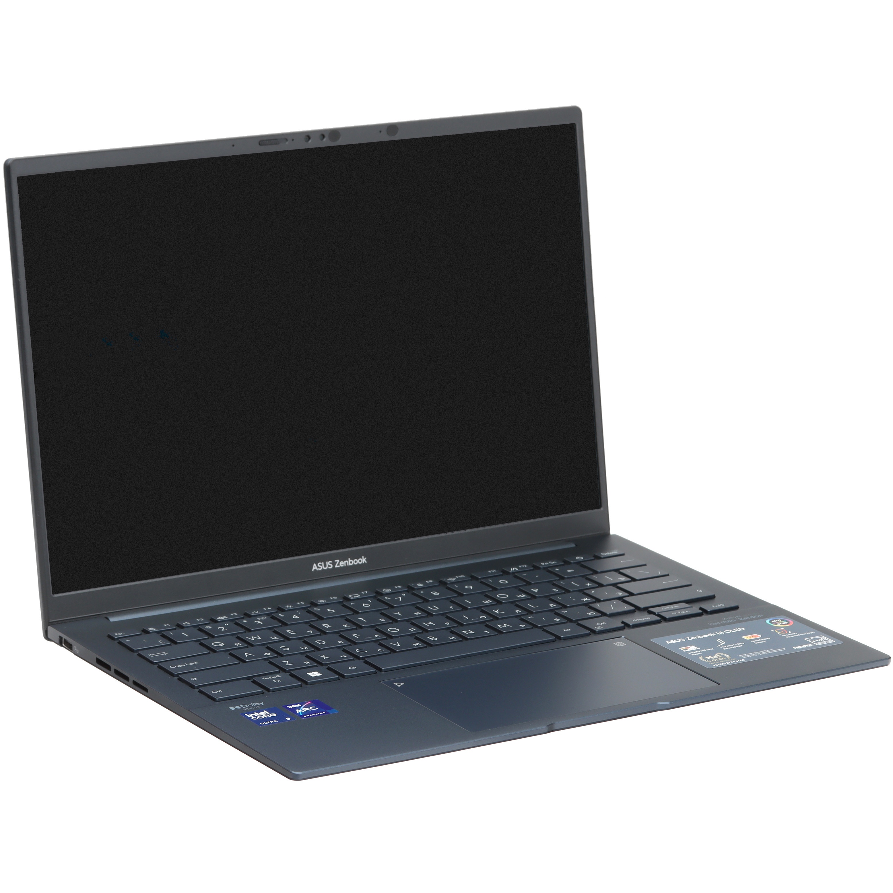 Ноутбук ASUS Zenbook 14 OLED UX3405MA-QD687 Intel Core Ultra 5 125H 3600MHz/14"/1920x1200/16GB/512GB