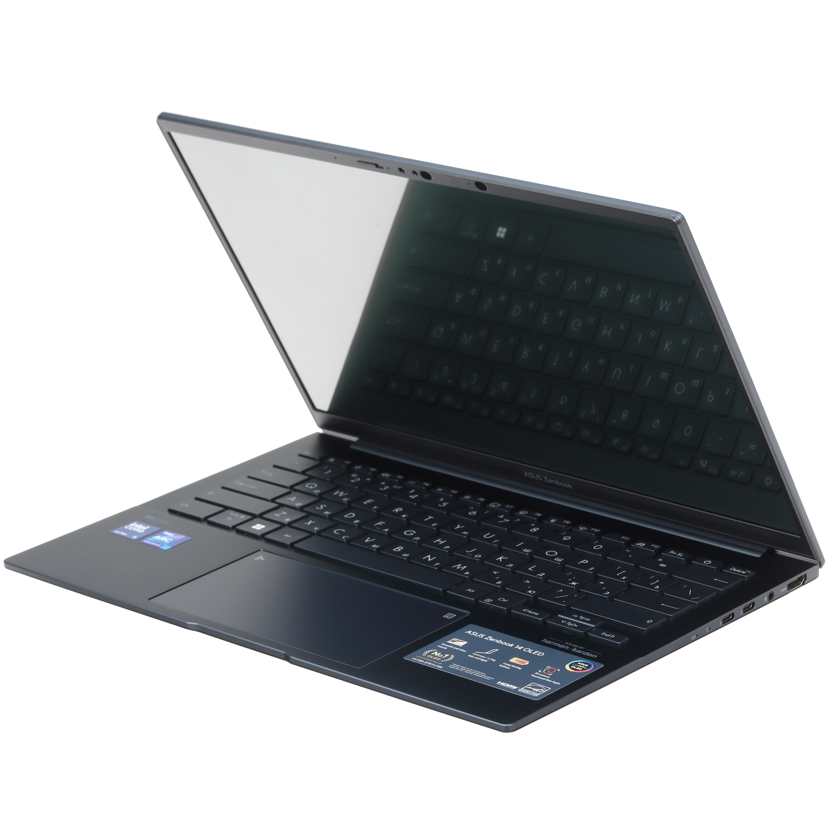 Ноутбук ASUS Zenbook 14 OLED UX3405MA-QD687 Intel Core Ultra 5 125H 3600MHz/14"/1920x1200/16GB/512GB