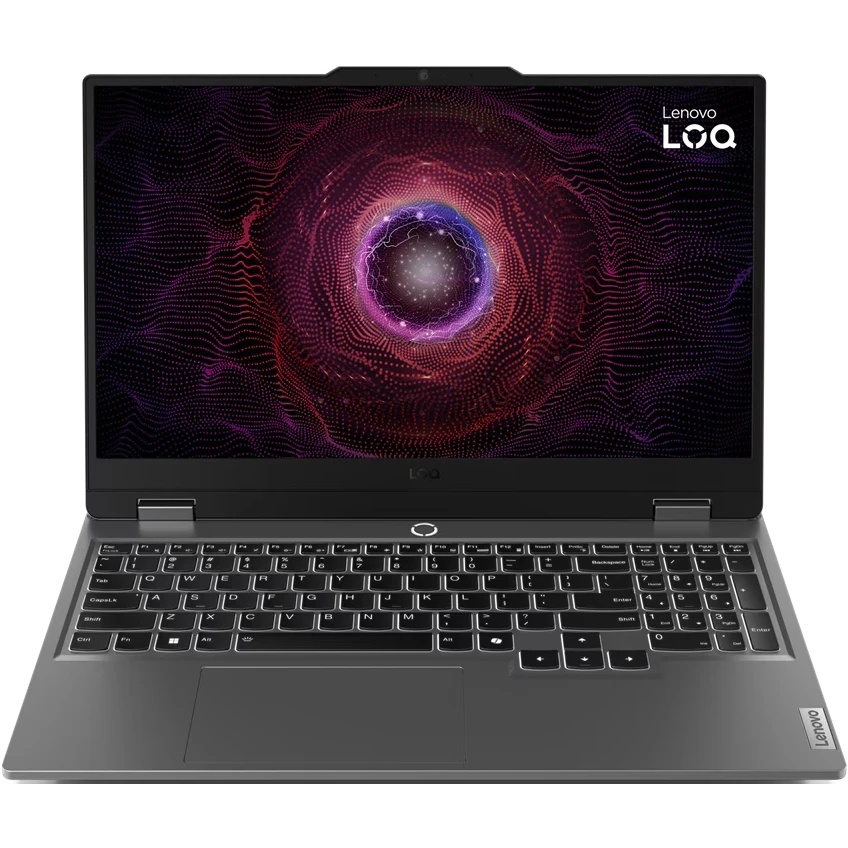 Ноутбук Lenovo LOQ 15ARP9 серый 15.6" Full HD 1920x1080/AMD Ryzen 7 7435HS/24 Gb/512Gb SSD/nVidia Ge