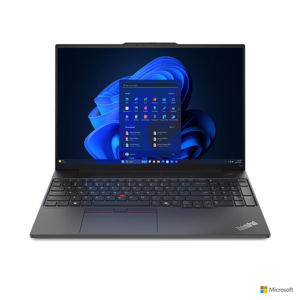 Ноутбук Lenovo ThinkPad E16 Gen 2 Ultra 5 125U 16Gb SSD 512Gb Intel Graphics 16 WUXGA IPS Cam 57Вт*ч