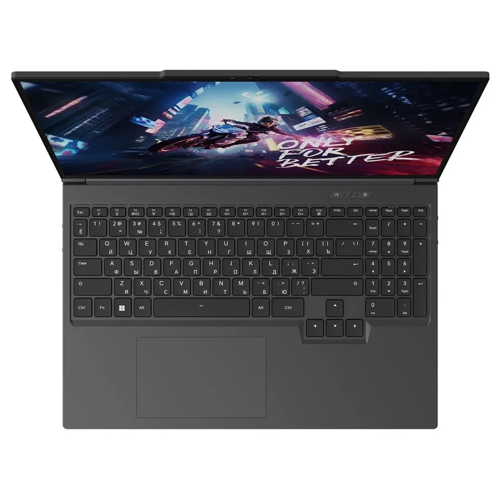 Ноутбук Maibenben X-Treme Typhoon X16D i7-12850HX 16Gb SSD 1Tb NVIDIA RTX 4060 8Gb 16 WQXGA IPS Cam