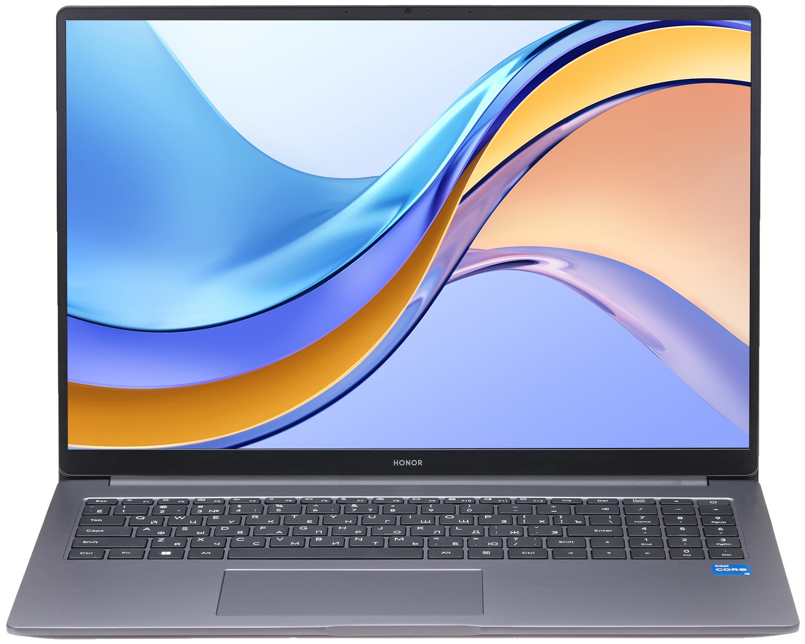 Ноутбук Honor MagicBook X16 16" IPS FHD gray (Core i5 12450H/8Gb/512Gb SSD/VGA int/)noOS (5301AHHP)