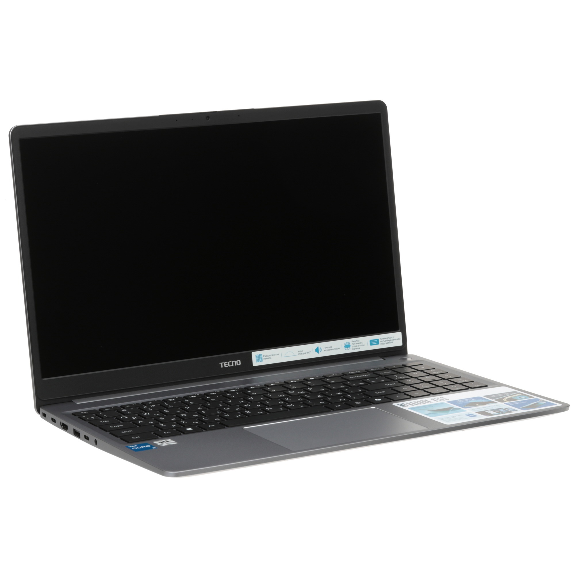 Ноутбук Tecno MegaBook K15SRA Core i5 13420H 16Gb SSD512Gb Intel UHD Graphics 15.6" IPS WUXGA (1920x