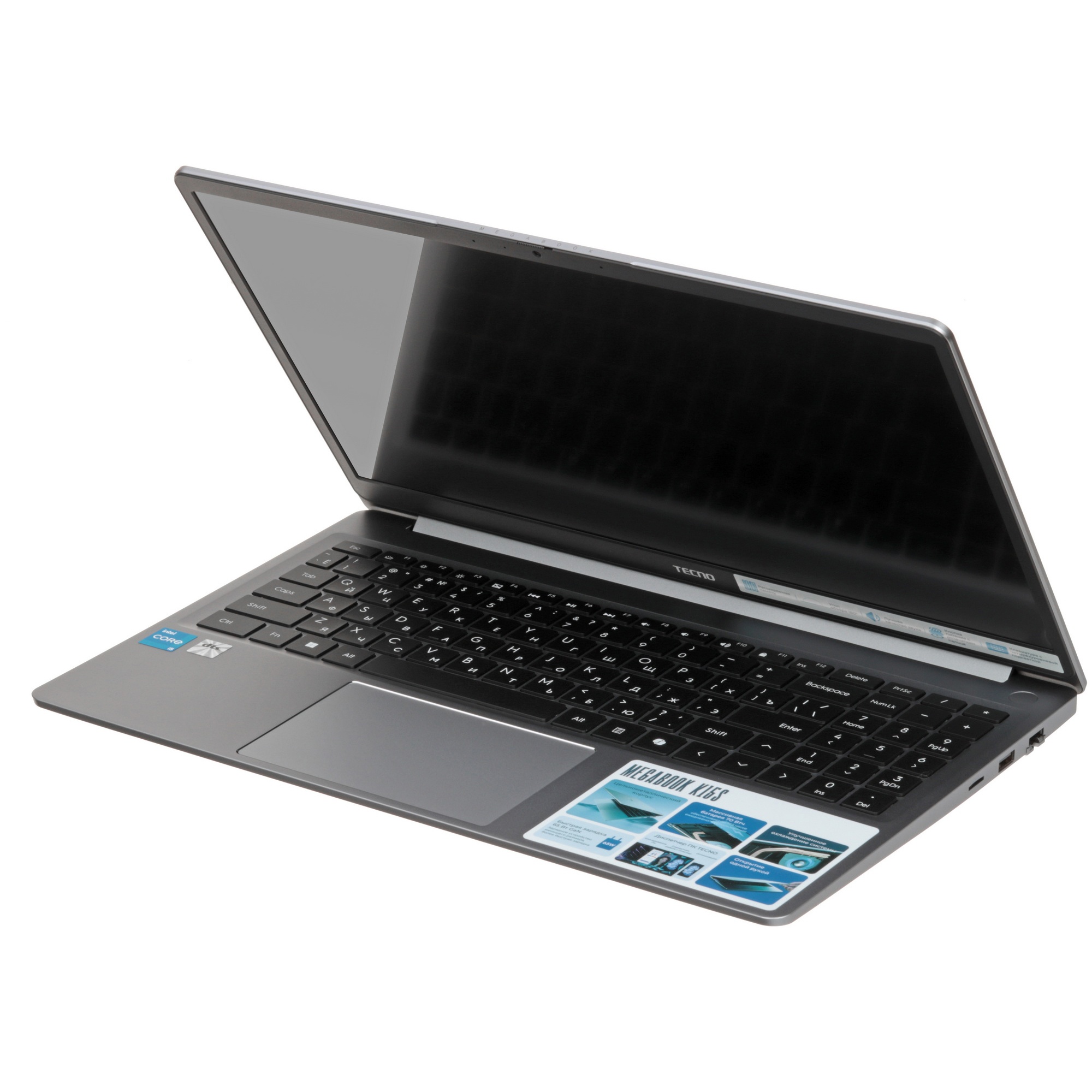 Ноутбук Tecno MegaBook K15SRA Core i5 13420H 16Gb SSD512Gb Intel UHD Graphics 15.6" IPS WUXGA (1920x