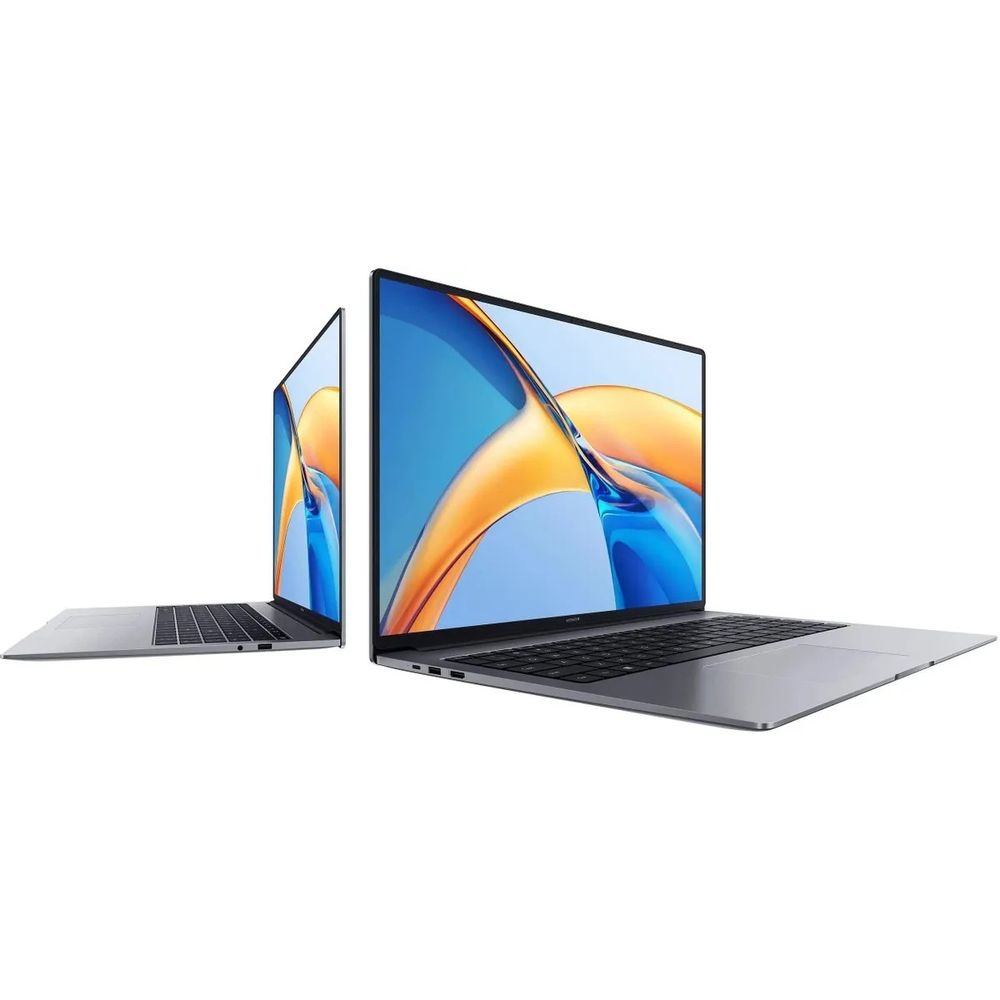 Ноутбук HONOR MagicBook X16 Ryzen 5 7640HS/16Gb/SSD512Gb/16";/IPS/WQXGA/NoOS/grey (5301AJYD)