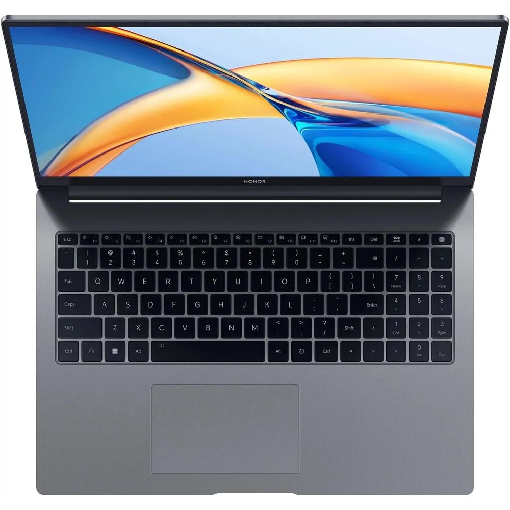 Ноутбук HONOR MagicBook X16 Ryzen 5 7640HS/16Gb/SSD512Gb/16";/IPS/WQXGA/NoOS/grey (5301AJYD)