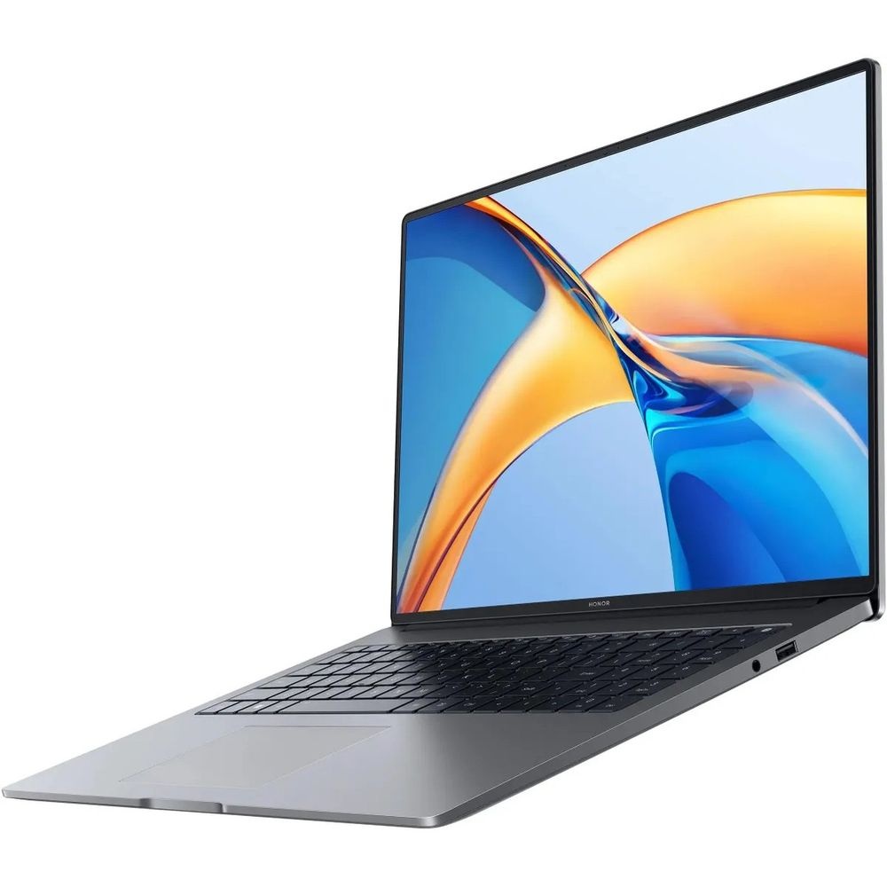 Ноутбук HONOR MagicBook X16 Ryzen 5 7640HS/16Gb/SSD512Gb/16";/IPS/WQXGA/NoOS/grey (5301AJYD)