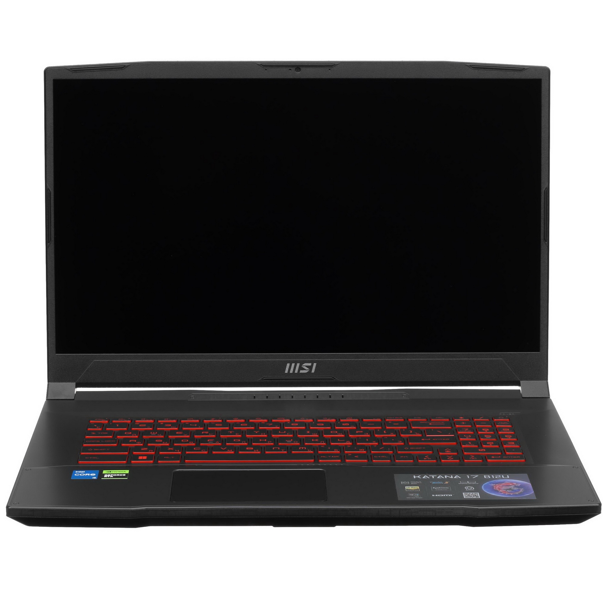 Ноутбук MSI Katana 17 GF76 B12UCR-821XRU Intel Core i5 12450H 2000MHz/17.3"/1920x1080/16GB/512GB SSD