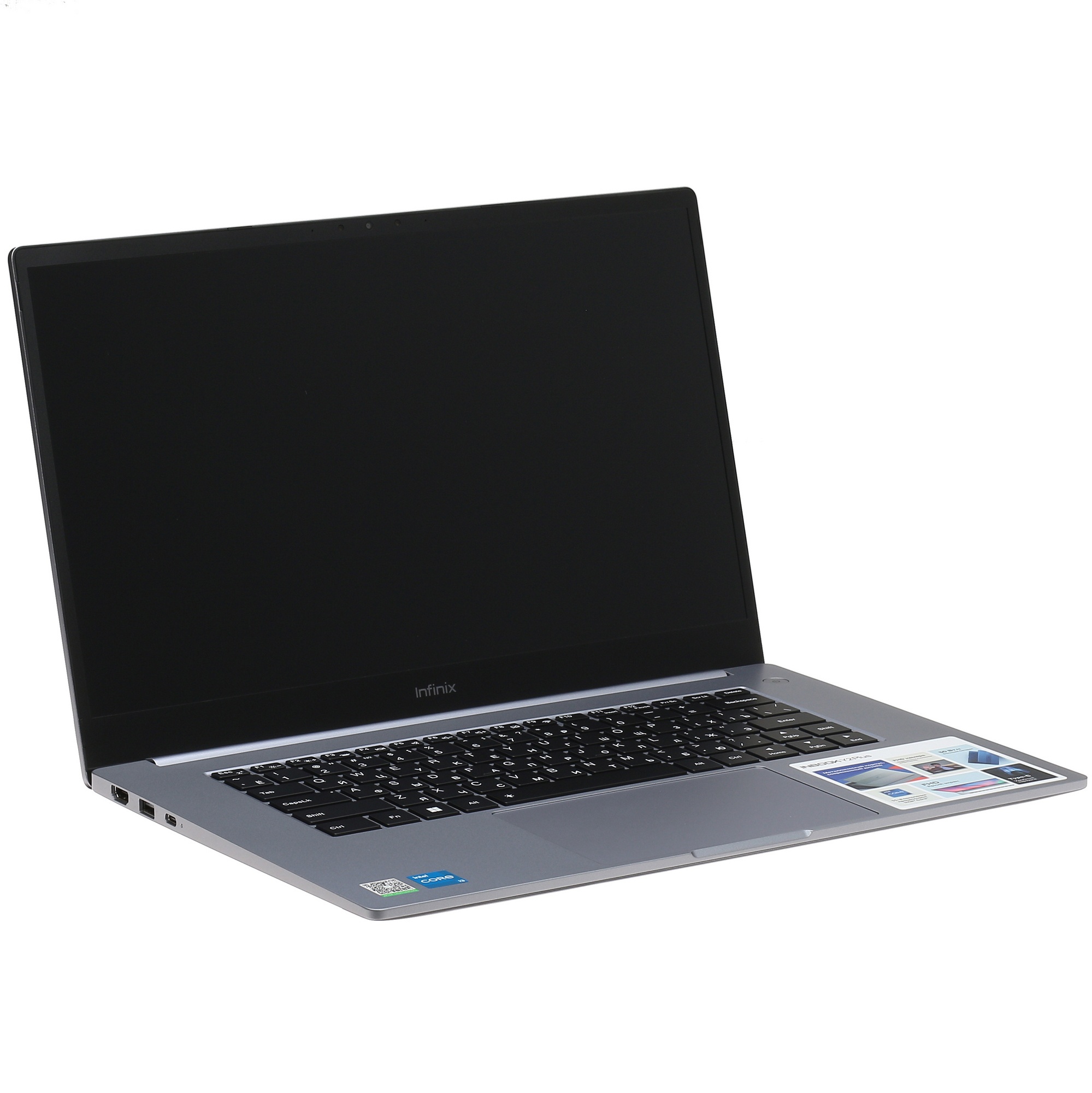 Ноутбук Infinix Inbook Y2 Plus XL29 15,6" FHD IPS/Core-i3 i3 1115G4 8G/256G Grey/DOS/алюминий