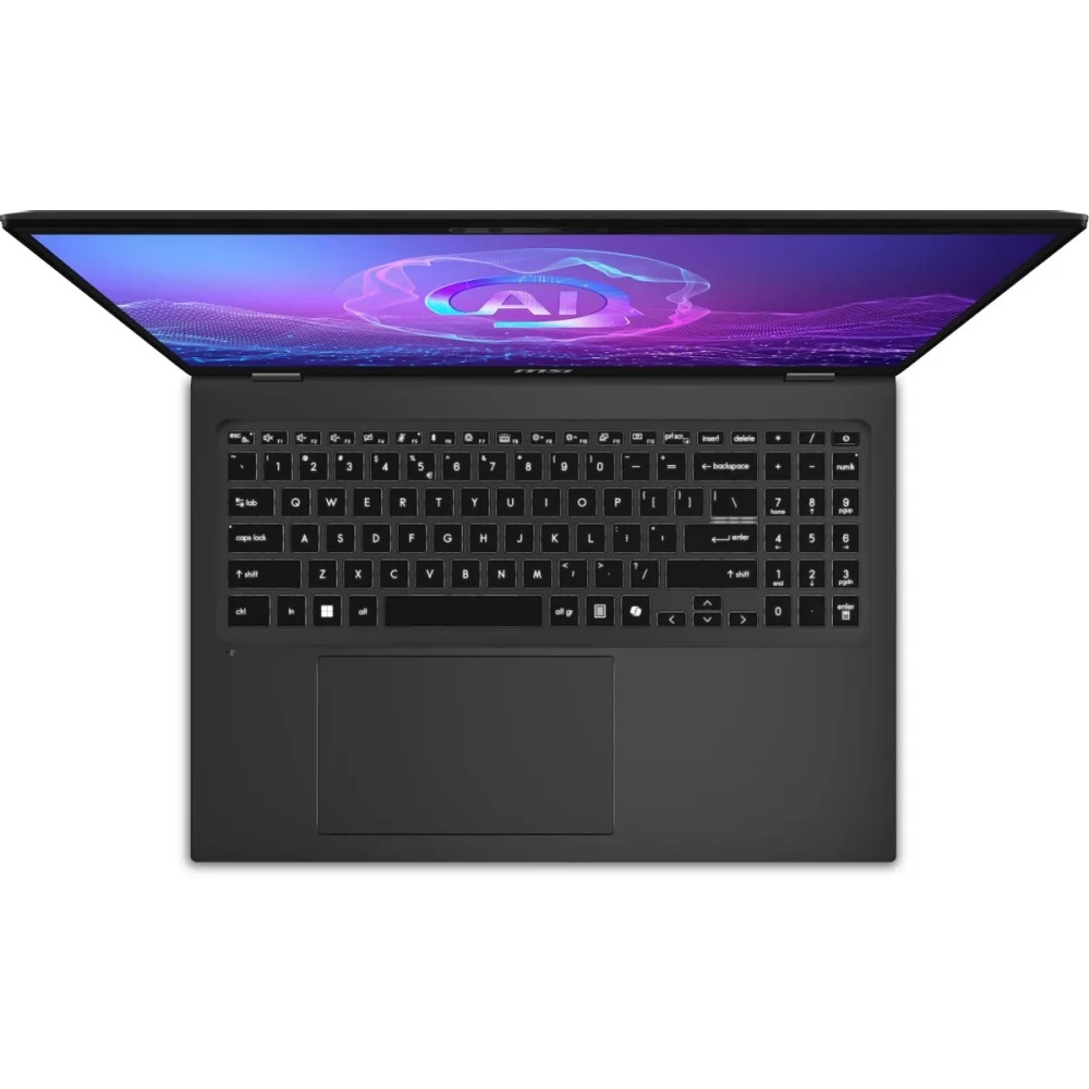 Ноутбук MSI Prestige 16 AI+ Evo B2VMG-033RU серый 9S7-15A331-033 Core Ultra 7 258V 32Gb SSD1Tb Intel