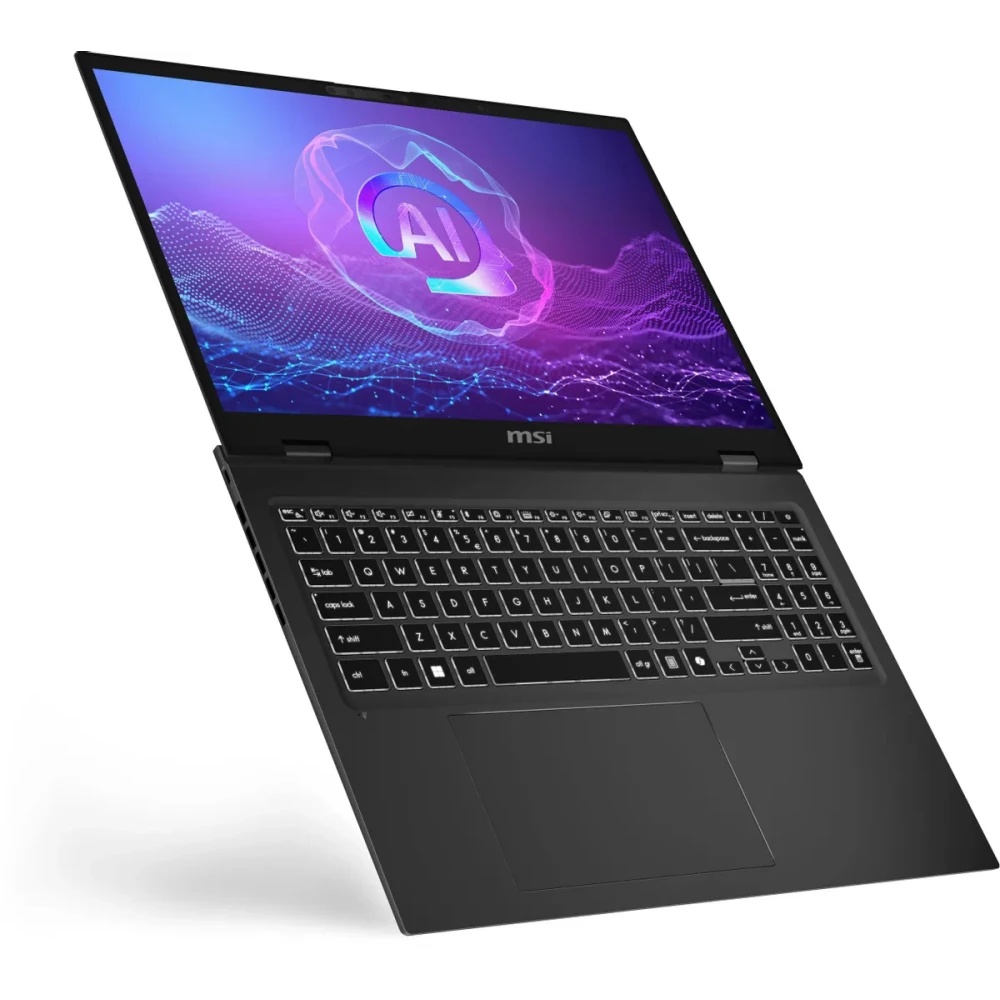 Ноутбук MSI Prestige 16 AI+ Evo B2VMG-033RU серый 9S7-15A331-033 Core Ultra 7 258V 32Gb SSD1Tb Intel