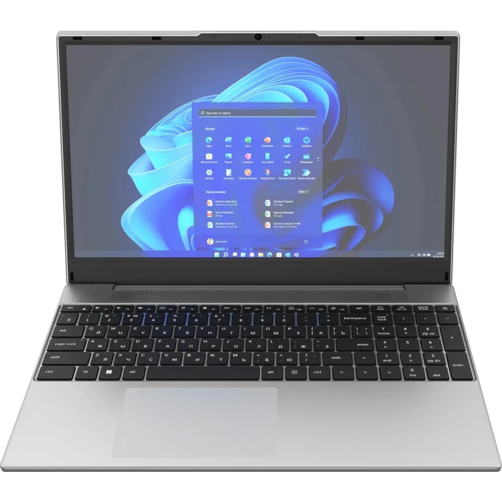 Ноутбук Digma Pro Breve Ryzen 7 7730U/16Gb/SSD512Gb/15.6"/IPS/FHD/W11Pro/silver/4500mA